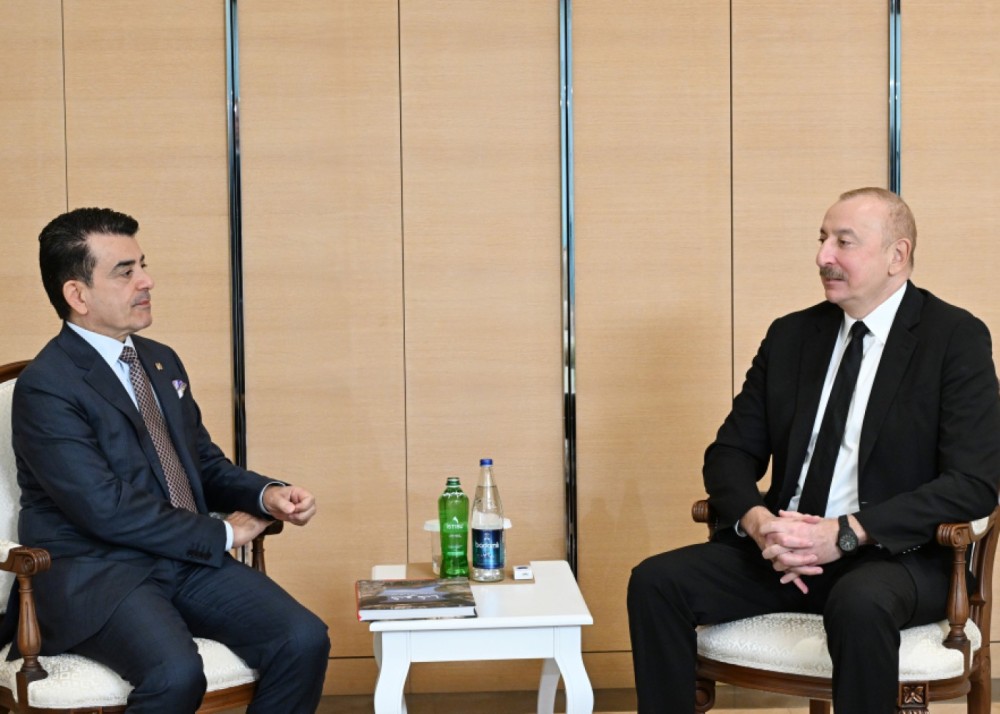 İlham Əliyev görüşlər keçirdi -FOTOLAR (YENİLƏNİB)